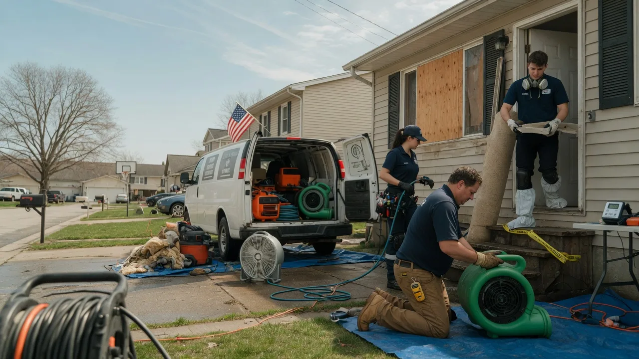 Water Damage Restoration in Lone Rock, WI near me